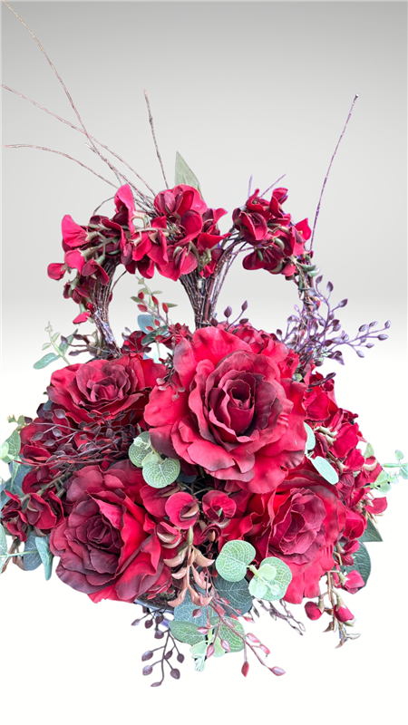 YAPAY KIRMIZI KALP ARANJMAN