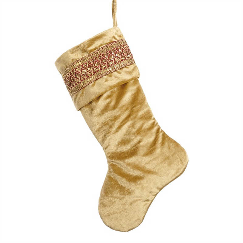 SWIRL TRIM STOCKING