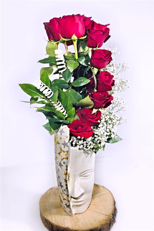 beige-stone-halfeface-vazo-arajmani