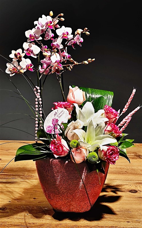 seramik-saksili-orkide-lilyum-ve-gul-arajmani-en