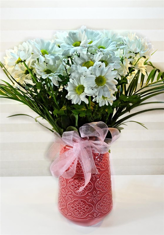 seramik-vazolu-papatya-arajmani