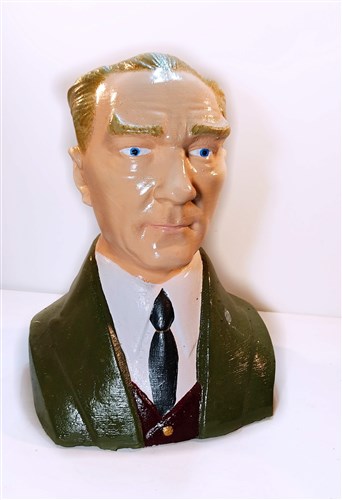 Atatürk Büstü (Döküm - 50 cm.)