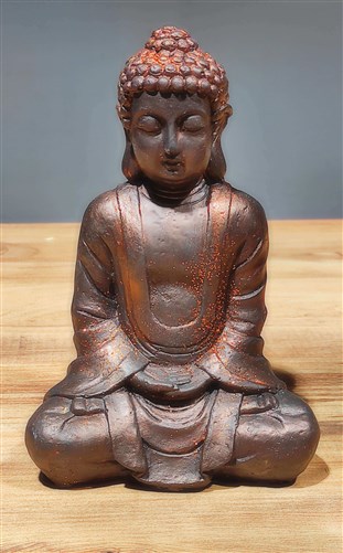 Buda Bronz Heykel (22 cm.)