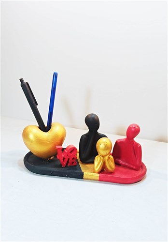 Canım Ailem Masa Üzeri Kalemlik Seti