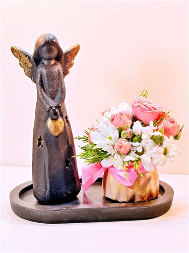 Canım Annem III (Melek Biblolu & Canlı Mevsim Arajmanı)