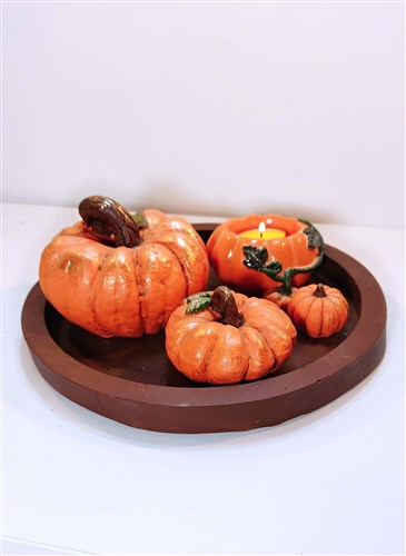 Hallowen Kabak Seti (Büyük Boy Döküm)