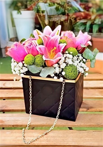 Özel Dekoratif Çanta içinde Canlı Arajman II