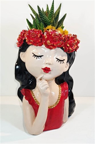 Talia ve Canlı Kaktüs (25cm)