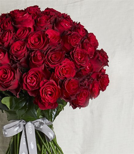 100 Red Roses Bouquet Royal Deluxe