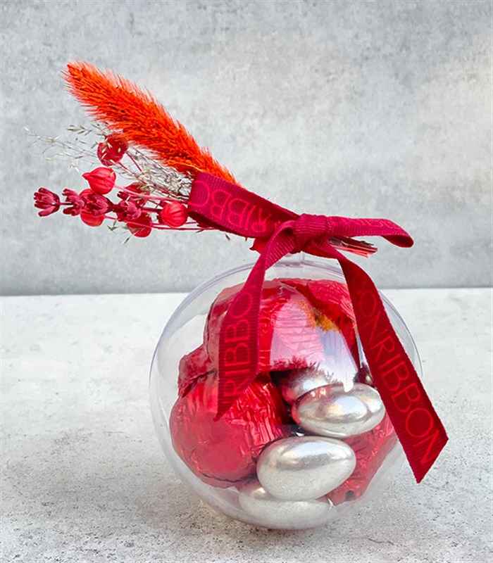 Kırmızı Çikolata Küresi