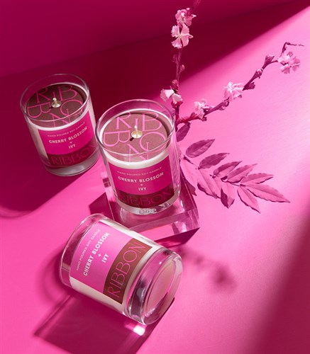 Cherry Blossom + Ivy Scented Candle
