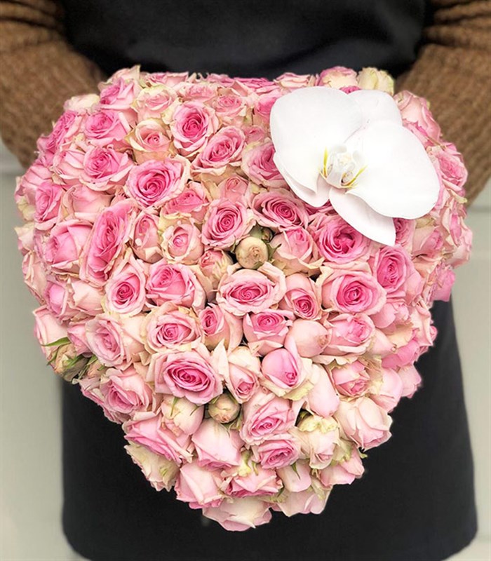 Kalp Gül Cenaze Çiçeği