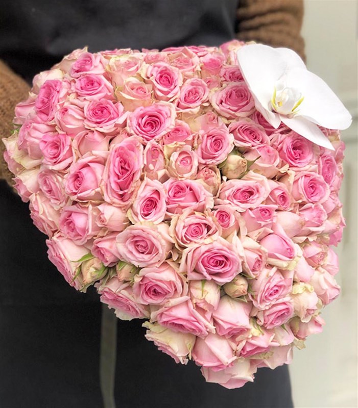 Kalp Gül Cenaze Çiçeği