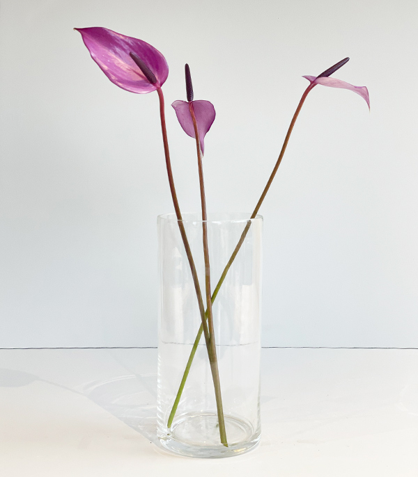 My Bouquet Be Sent Deluxe Glass Vase