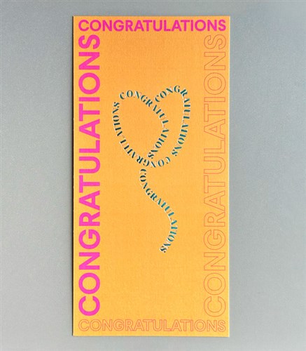 Congratulations Note Card