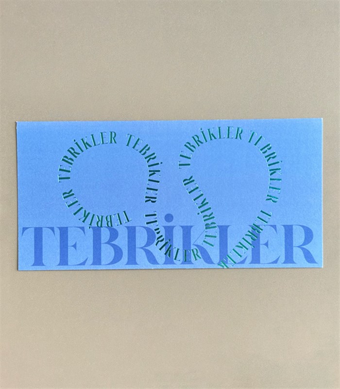 Tebrikler Not Kartı