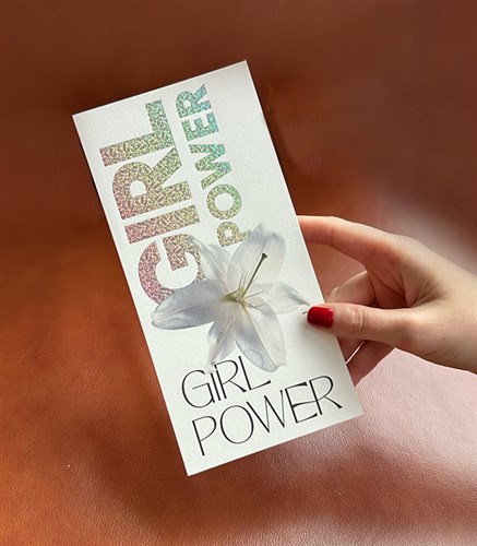 Girl Power Not Kartı