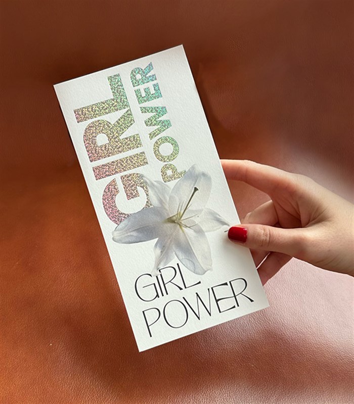 Girl Power Not Kartı