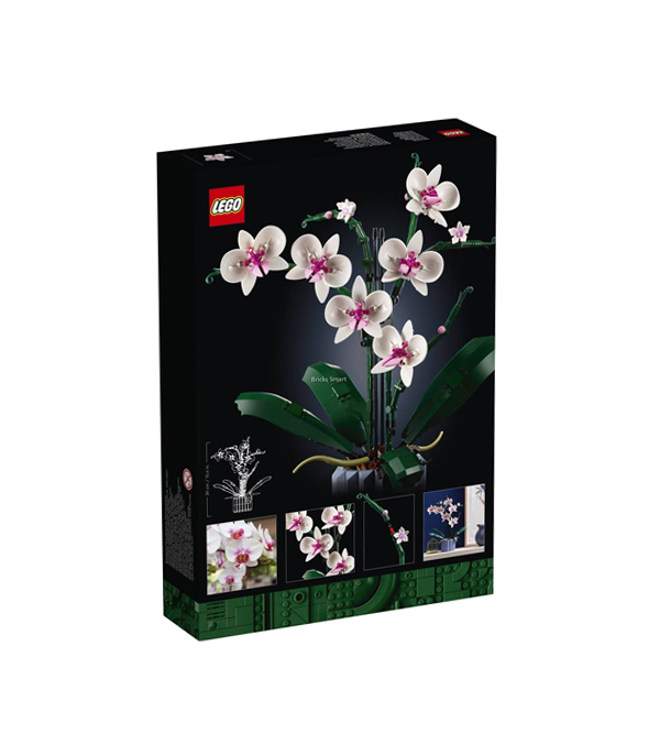 LEGO Orkide & Fuşya Beyaz Benekli Saksı Orkide Grand Hediye Kutusu