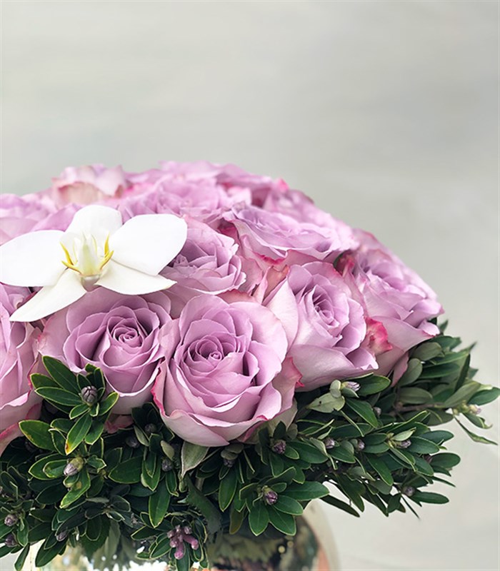 Chloe Lila Gül Buketi