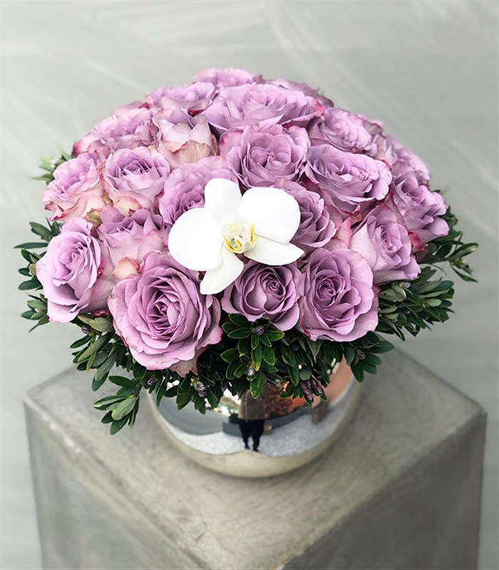 Chloe Lila Gül Buketi