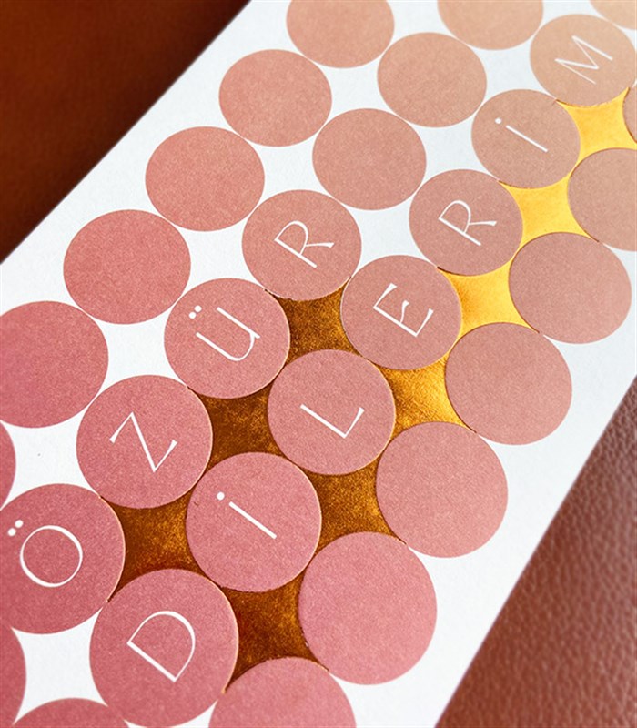 Özür Dilerim Not Kartı