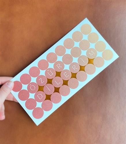 Özür Dilerim Note Card