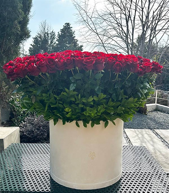 365 Kırmızı Gül The Year of Our Love Royal Deluxe Aranjman