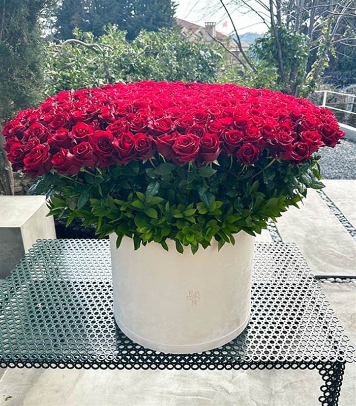 365 Kırmızı Gül The Year of Our Love Royal Deluxe Aranjman