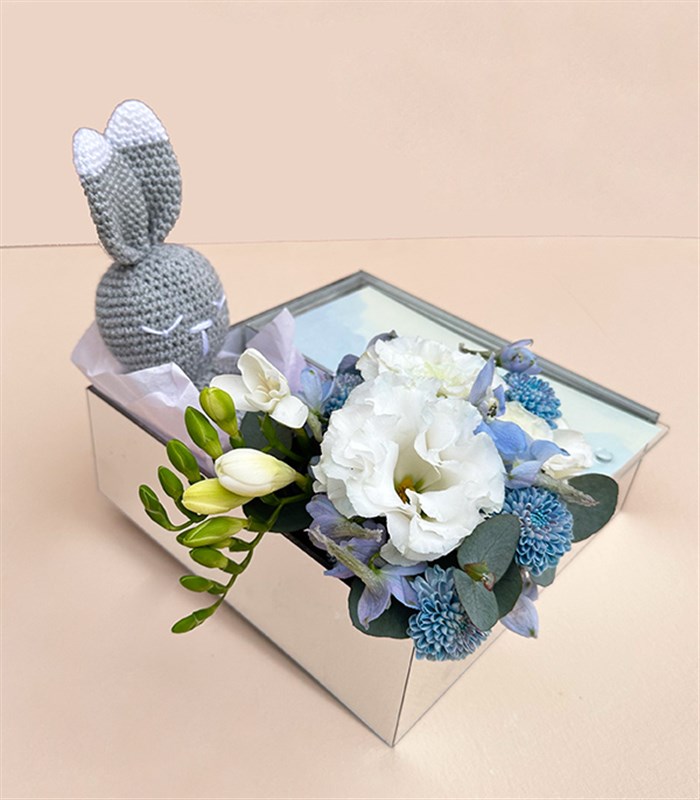 Its a Boy Yenidoğan Bebek Tebrik Çikolata Hediye Kutusu