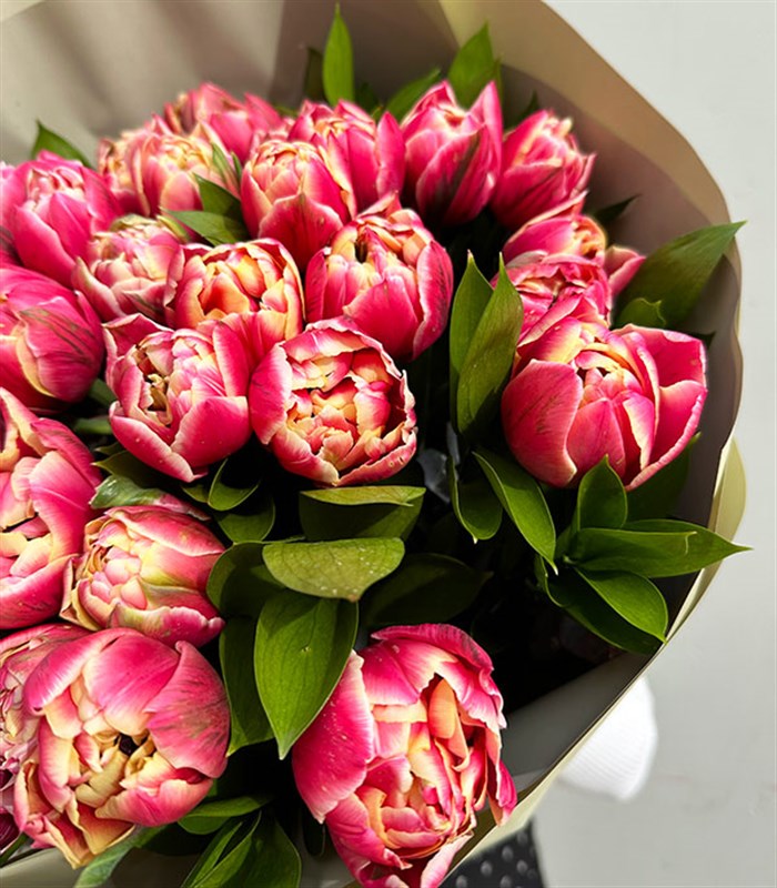 Berry Grand Deluxe 41 Pembe Lale Buketi