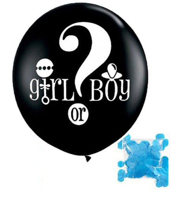 Flying Gender Recognition Balloon Boy