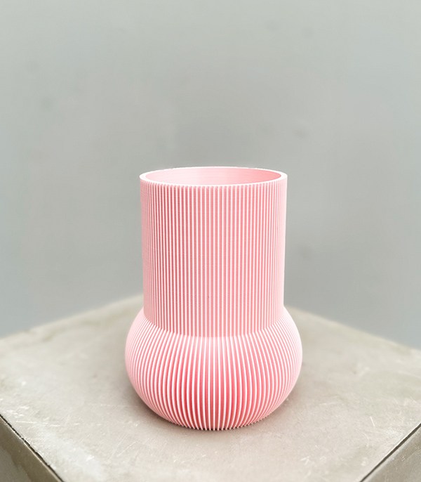Pink POP Sugar 3D Printed Vazo | Buketim Vazoda Gitsin