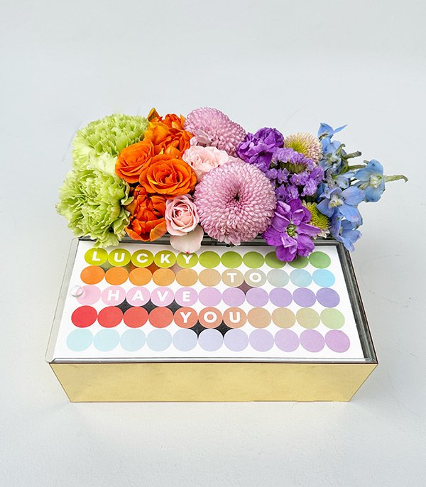 Lucy To Have You Flower Chocolate Gift Box