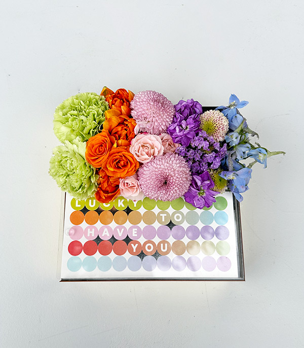Lucy To Have You Flower Chocolate Gift Box