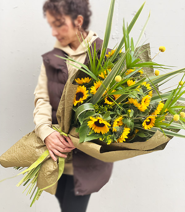 Armful Yellow Sunflower Bouquet