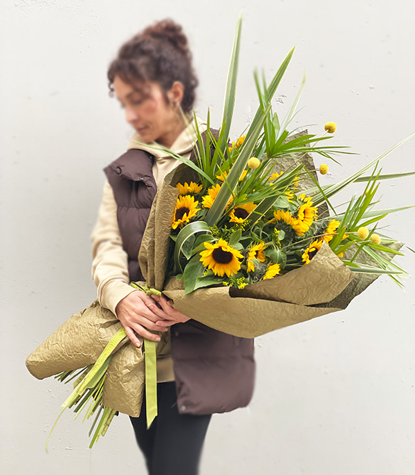 Armful Yellow Sunflower Bouquet