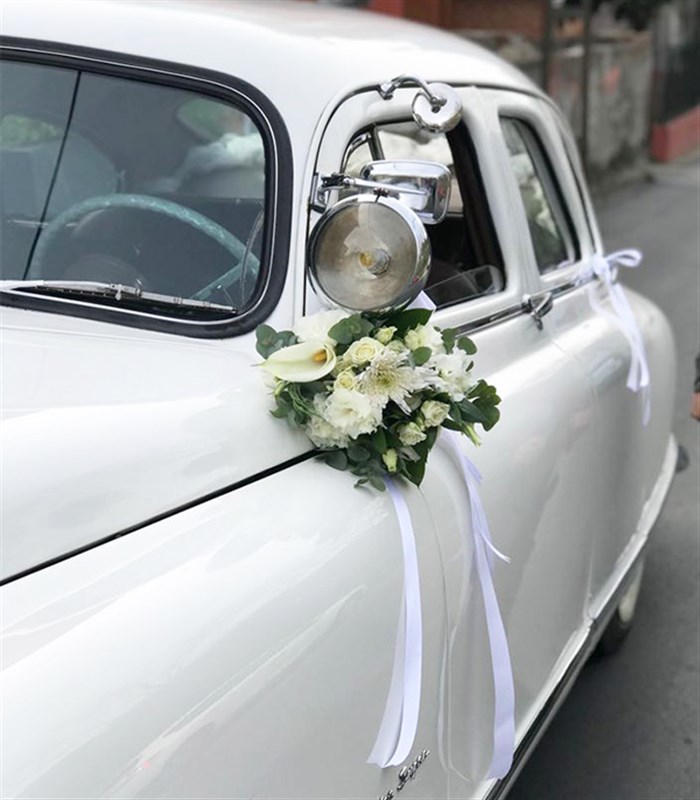 Klasik Gelin Arabası Süsleme
