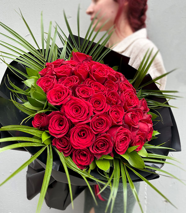 41 Red Roses Proposal Flower Bouquet