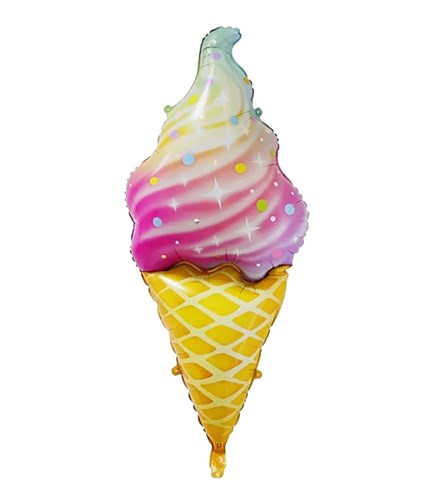 Rainbow Ice Cream Uçan Balon