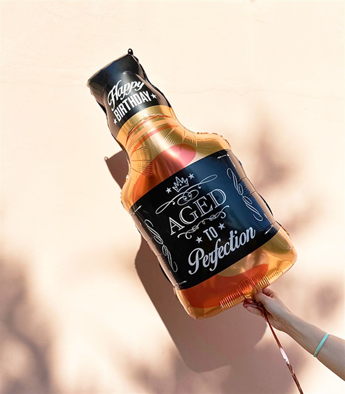 Whisky Happy Birthday Uçan Balon 90 cm