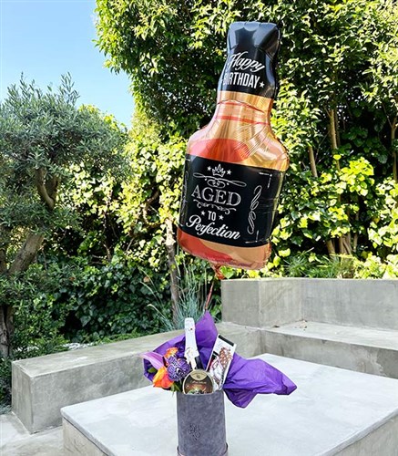 Whisky Happy Birthday Uçan Balon 90 cm