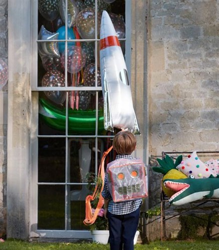 Meri Meri Rocket Uzay Roketi Uçan Balon 85 cm