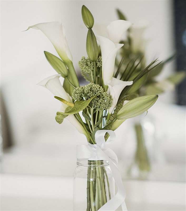 Vintage Charm Antoryum Gala Gelin Buketi