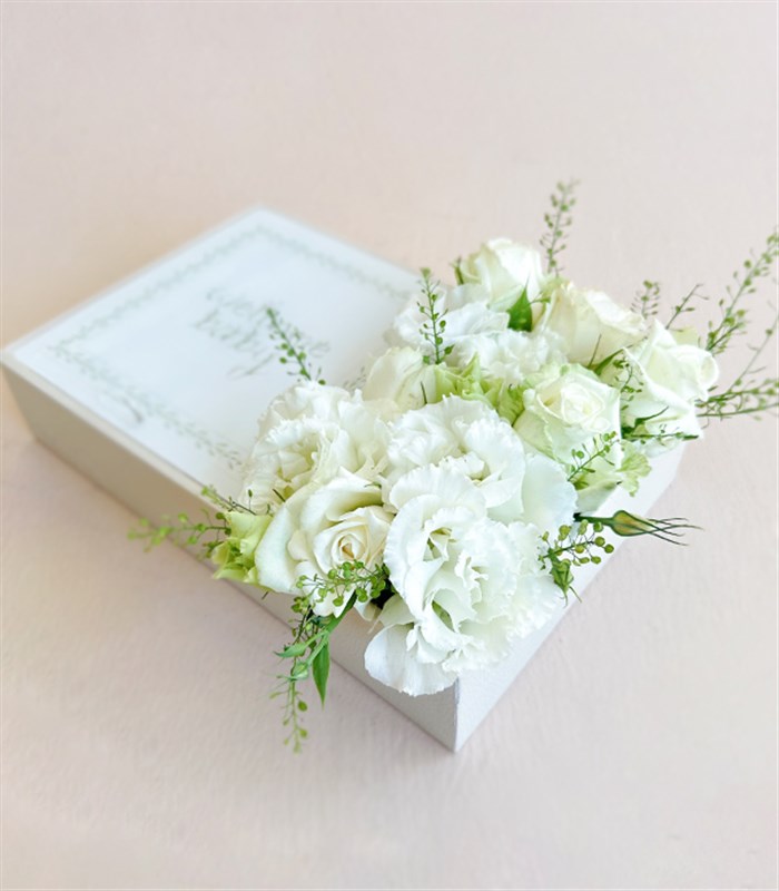 Welcome Baby İsme Özel 32Li Yenidoğan Bebek Tebrik Çikolatası Grand Deluxe