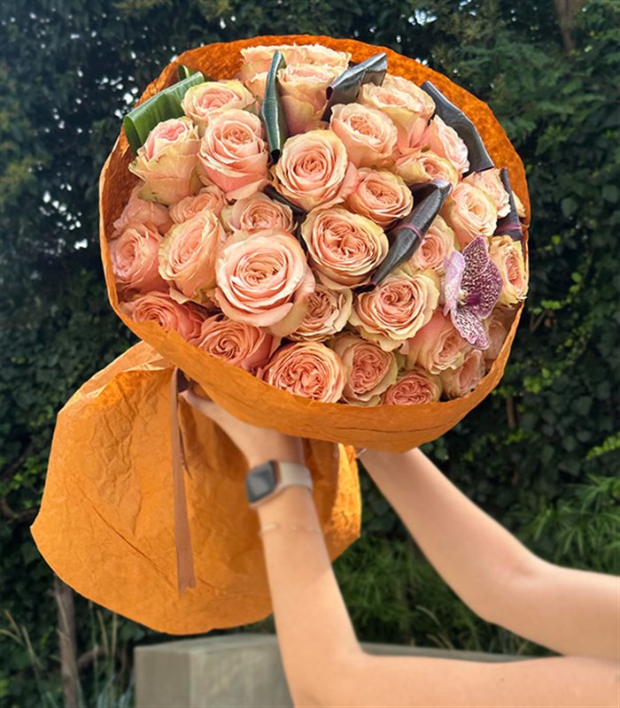 Grand Deluxe Somon 50 Gül Buketi