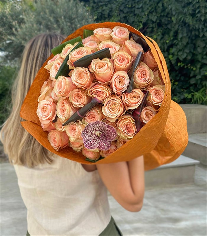 Grand Deluxe Somon 50 Gül Buketi