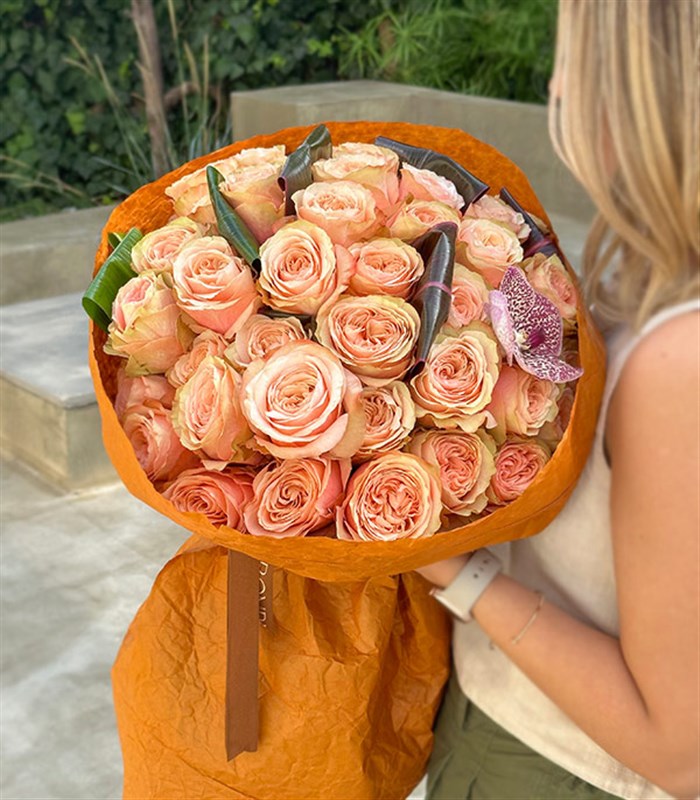 Grand Deluxe Somon 50 Gül Buketi