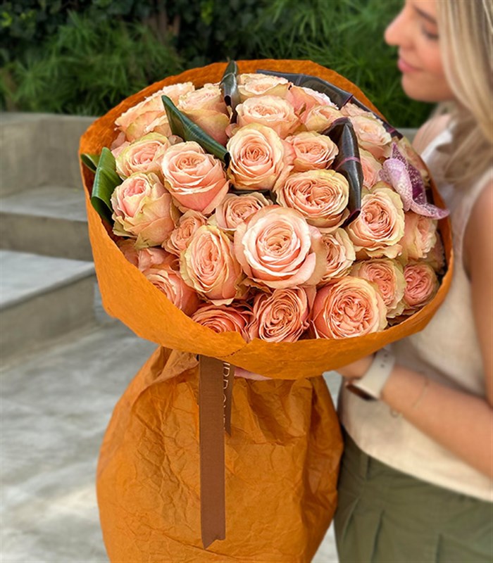 Grand Deluxe Somon 50 Gül Buketi