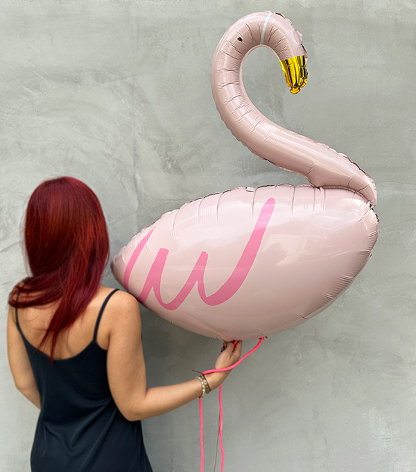 Meri Meri Flamingo Flying Balloon 95 cm